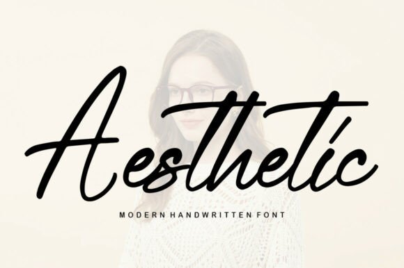 Aesthetic: The Handwritten Font That Brings Warmth and Elegance to Your Work