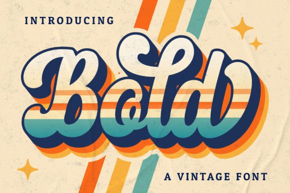 Bold Script: A Vintage Typeface for Modern Creators