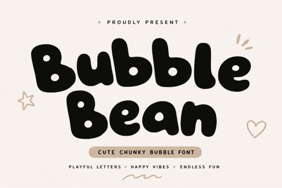 Bubble Bean: A Font That Feels Like a Celebration