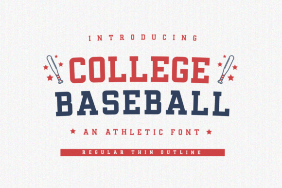 College Baseball: A Typeface That Captures Team Spirit