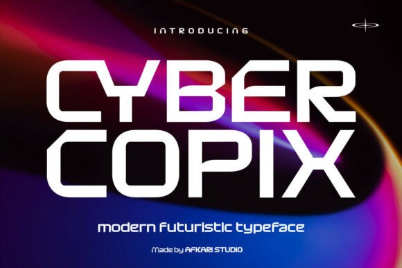 Cyber Copix: A Typeface Built for the Digital Frontier