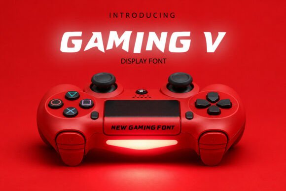 Gaming V: The Typeface Built for Speed and Impact