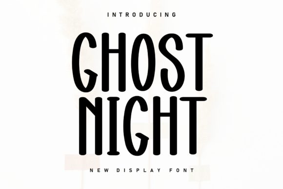 Ghost Night: A Handwritten Font for Designs with Heart