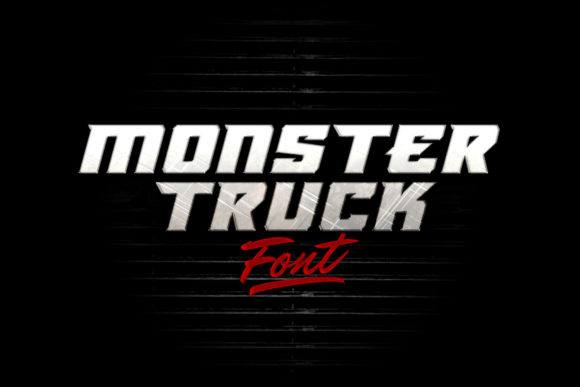 Monster Truck: The Bold Display Font for High-Impact Design