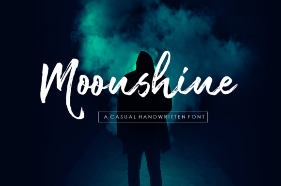 Moonshine Brush Script: A Friendly Face for Modern Design