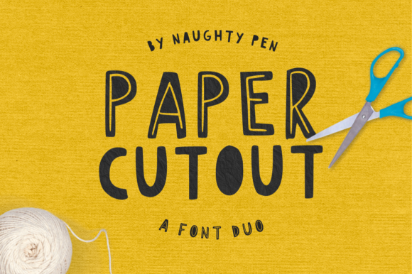 Paper Cutout: A Font with Personality for Modern Creators