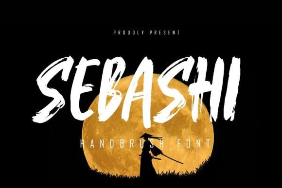 Sebashi: The Hand-Painted Display Font for Authentic Branding