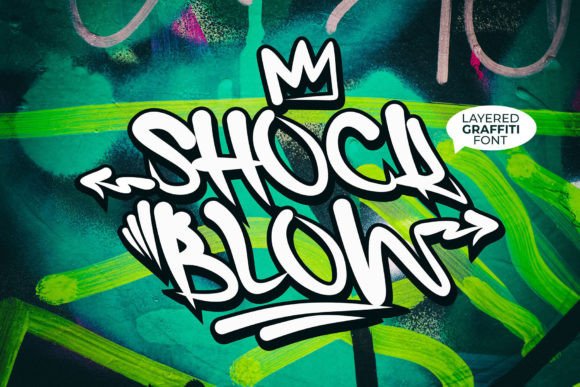 Shock Blow: Unleashing Urban Energy in Your Designs