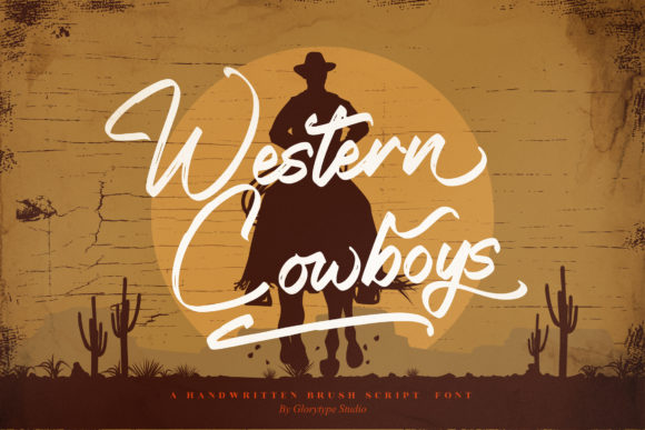 Western Cowboys: A Handwritten Font for Charming Branding