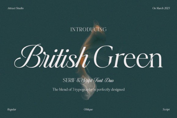 Why British Green Is the Font Duo Your Brand Has Been Missing