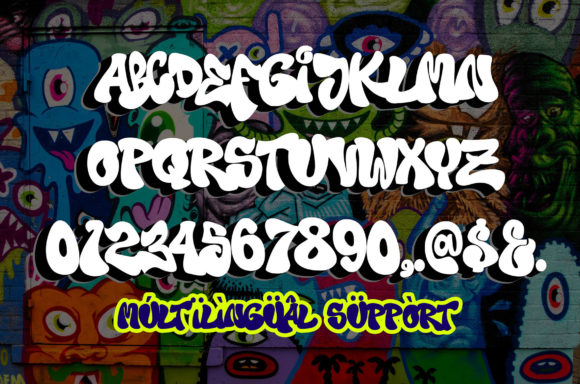Wild Hustle Graffiti: The Bold Typeface for Impactful Branding
